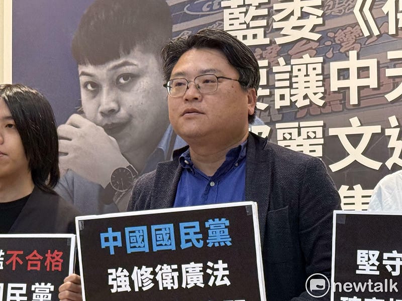 媒體改造學社召集人張春炎。&nbsp;&nbsp;&nbsp;圖：周煊惠 / 攝