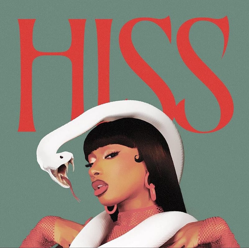 2024 年初,她的饒舌宿敵梅根·西·斯塔莉安(Megan Thee Stallion)推出單曲《Hiss》,迅速登上告示牌百大單曲榜冠軍。歌詞中提及「梅根法案」的隱喻,被解讀為影射米娜,因其丈夫肯尼斯·佩蒂是登記在案的性犯罪者。 圖:翻攝自X帳號@pvssytightt 2024 年初,她的饒舌宿敵梅根·西·斯塔莉安(Megan Thee Stallion)推出單曲《Hiss》,迅速登上告示牌百大單曲榜冠軍。歌詞中提及「梅根法案」的隱喻,被解讀為影射米娜,因其丈夫肯尼斯·佩蒂是登記在案的性犯罪者。 圖:翻攝自X帳號@pvssytightt