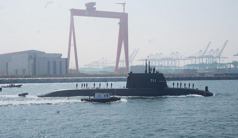 「海鯤號」這次潛航測試預計下潛50公尺。&nbsp;&nbsp;&nbsp;圖：張良一/攝