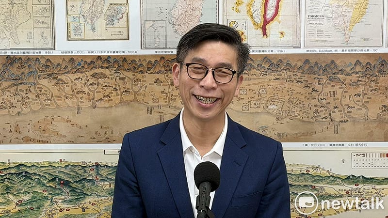  鍾佳濱說，最後結果黨團共同承擔。 圖：高逸帆／攝 