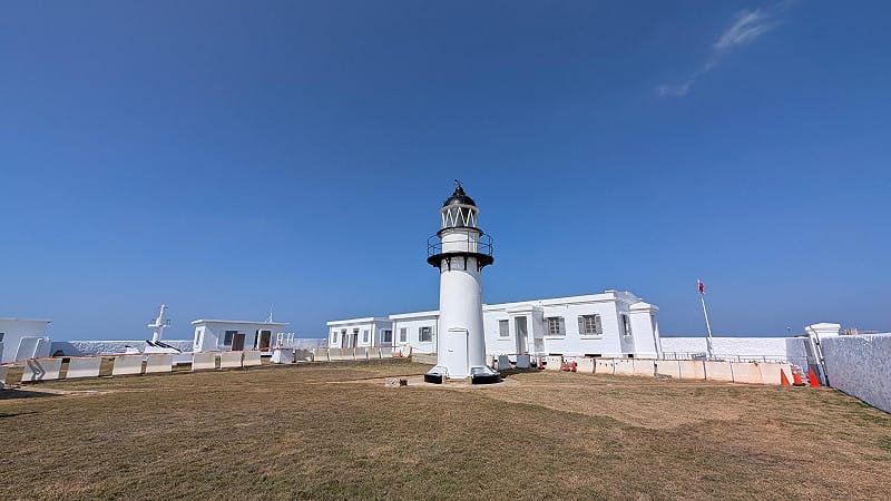 全國歷史最悠久的漁翁島燈塔(西嶼燈塔)自113年7月期間因施工而封閉部分園區。&nbsp;&nbsp;&nbsp;圖：交通部航港局／提供