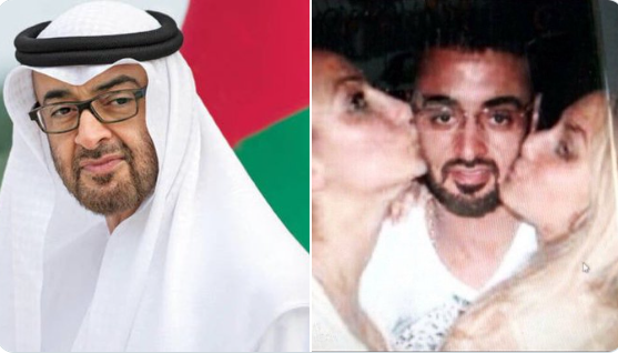 社群平台指出，阿布達比王儲穆罕默德．本．扎耶德亦曾與艾普斯坦會面，但未有證據顯示涉及違法活動。&nbsp;&nbsp;&nbsp;圖:翻攝自X帳號@drhossamsamy65(新頭殼合成)