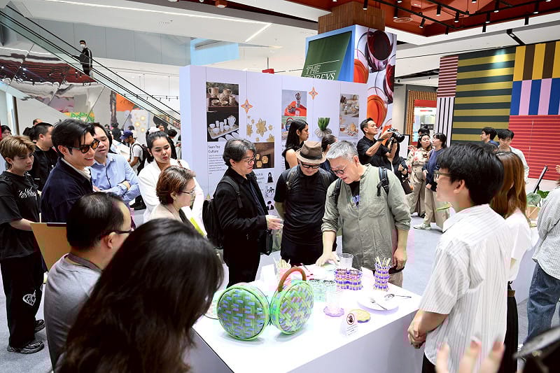 高科大與泰藝大國際合作成果展吸引來賓目光。&nbsp;&nbsp;&nbsp;圖：高科大創新設計學院/提供