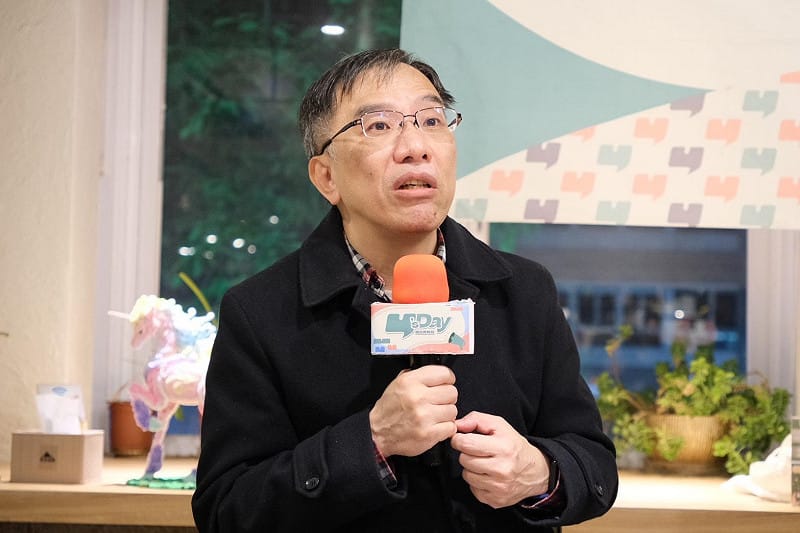 台灣青年世代交流協會理事長陳俐甫。&nbsp;&nbsp;&nbsp;圖：Y’s Day「週三青年日」提供