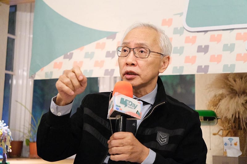 國策研究院顧問董立文。&nbsp;&nbsp;&nbsp;圖：Y’s Day「週三青年日」提供