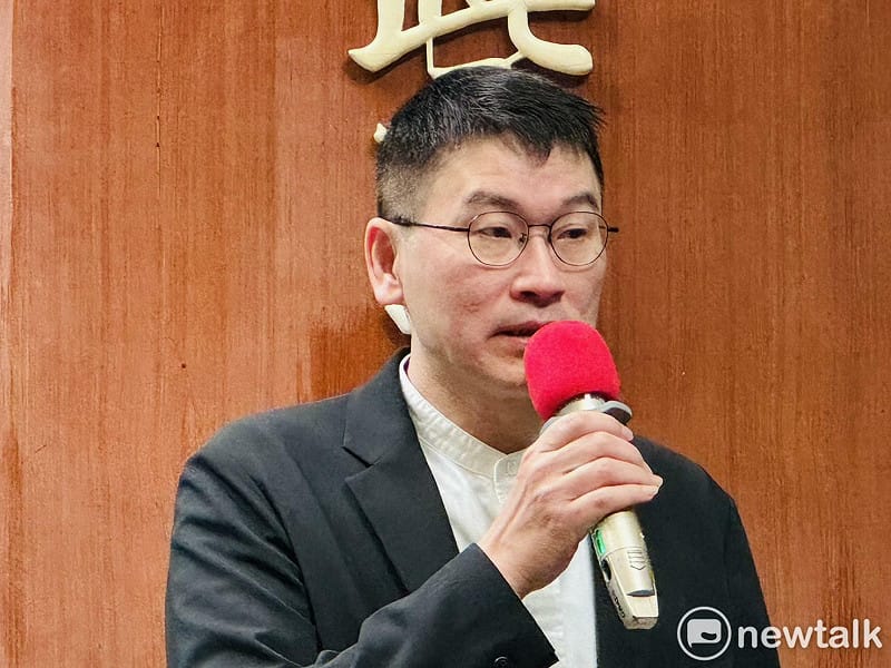 陸委會副主委梁文傑今（5）天列席行政院會後記者會。&nbsp;&nbsp;&nbsp;圖：謝莉慧/攝