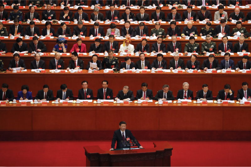 王丹還批評，「中國共產黨這個歷史怪胎，今天，召開了它的歷史上的開始倒數的一次全國代表大會」。   圖：達志影像/美聯社