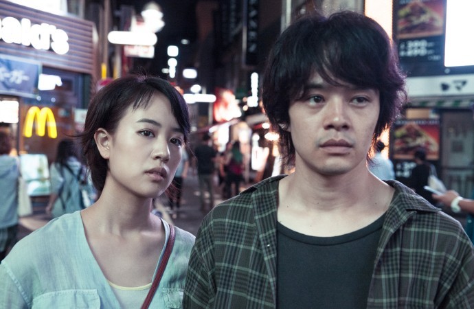 《東京夜空最深藍》劇照，本片描述東京寂寞男女相識相愛的過程。   圖：翻攝自高雄電影節官方網站