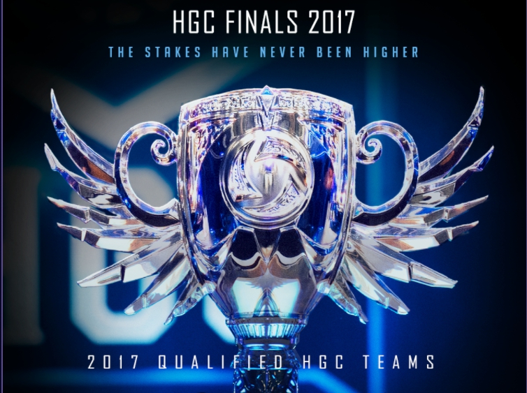 《暴雪英霸》HGC將邁入年度最重要賽事，冠軍隊伍每人都將獲得刻有自己名字的冠軍獎盃。   圖：翻攝自暴雪娛樂