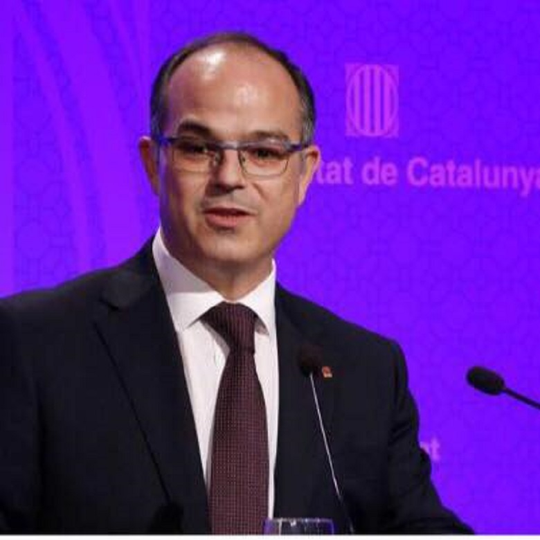 加泰隆尼亞自治區政府發言人圖魯（Jordi Turull）表示，馬德里當局若啟動憲法第155條接管自治區，將會向憲法法院提告。   圖：翻攝自Jordi Turull臉書