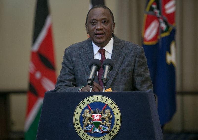 肯亞現任總統甘耶達堅持二次總統選舉如期舉行，呼籲民眾踴躍投票。   圖：翻攝甘耶達臉書