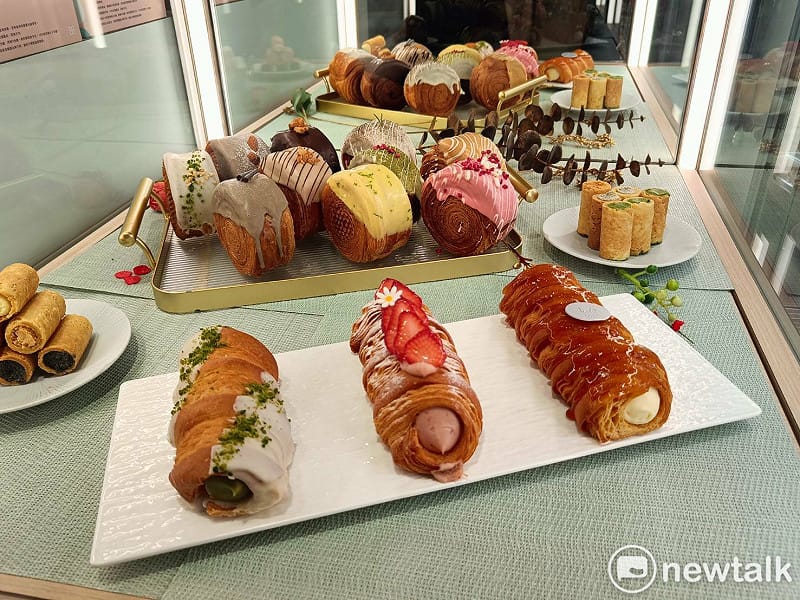 「獻烘焙」以圓可頌起家。&nbsp;&nbsp;&nbsp;圖：唐復年/攝