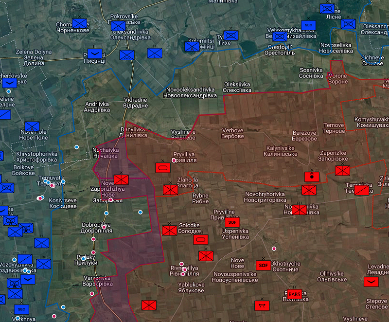  烏軍偵察單位深入俄線後方20公里，並對俄第36及第5旅施加極大壓力。 圖：翻攝自 X @WW3finalboss 