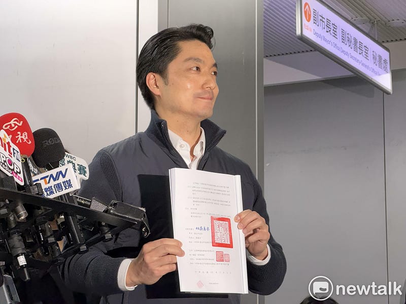 台北市長蔣萬安。&nbsp;&nbsp;&nbsp;圖：周煊惠 / 攝