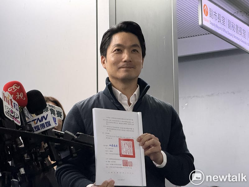 台北市長蔣萬安。&nbsp;&nbsp;&nbsp;圖：周煊惠 / 攝