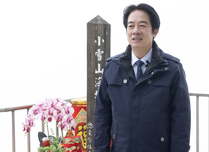  賴清德表示，他會在新的一年他會率領執政團隊、馬不停蹄，繼續努力。 圖：總統府／提供 