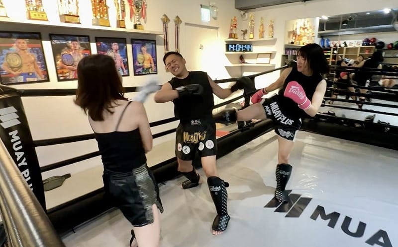 張以理(中)不敵黃雍琇(左)、鄭孟洳(右 )前後夾攻。&nbsp;&nbsp;&nbsp;圖：張以理競選辦公室/提供