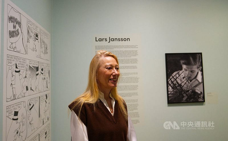 索菲亞．楊笙是嚕嚕米作者朵貝．楊笙的親姪女，她現在不僅是家族事業的領導者，也是守護楊笙家族藝術遺產的核心人物。中央社記者巫祈麟赫爾辛基攝　115年2月14日&nbsp;&nbsp;&nbsp;圖：中央社提供