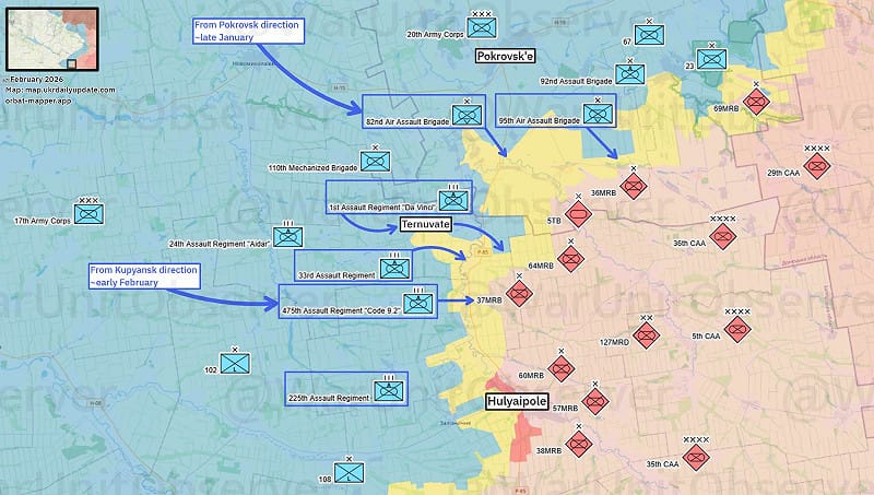 烏克蘭在南部戰線的反擊。 圖:翻攝自X帳號@WarUnitObserver