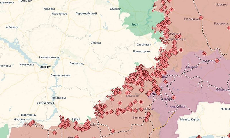 烏軍已成功奪回超過 300 平方公里的領土及 8 個定居點。&nbsp;&nbsp;&nbsp;圖 : 翻攝自 X