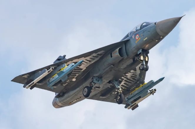  印度LCA光輝戰機。 圖 : 翻攝自河東三叔 