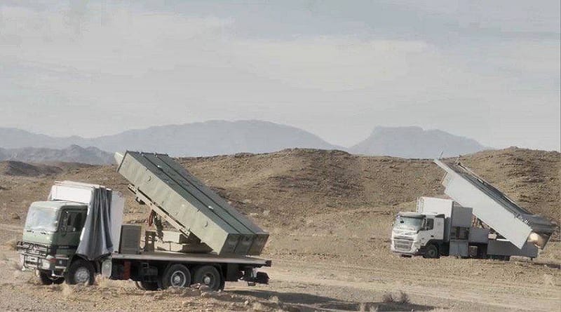 伊朗伊斯蘭革命衛隊海軍在荷姆茲海峽演習期間，發射岸基反艦巡弋飛彈 Noor、Ghader 及 Ghadir，針對潛在目標進行打擊演練。&nbsp;&nbsp;&nbsp;圖：翻攝自  X  Visioner