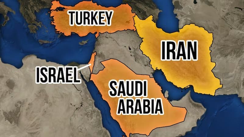 對於外界傳聞安卡拉可能在美國對伊朗動武情境下佔領部分伊朗領土，土耳其總統府已斷然否認。 圖:翻攝自X帳號@mdafnan0356