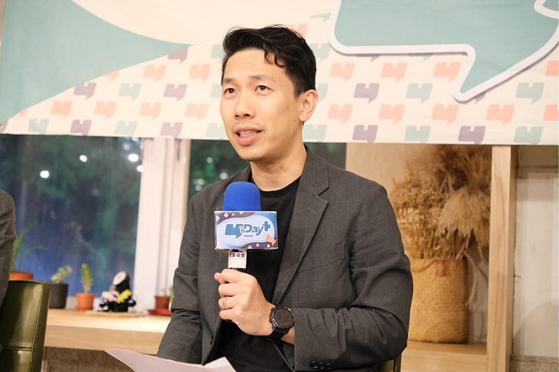 有理文化社長暨總編輯涂豐恩。&nbsp;&nbsp;&nbsp;圖：Y’s Day「週三青年日」提供