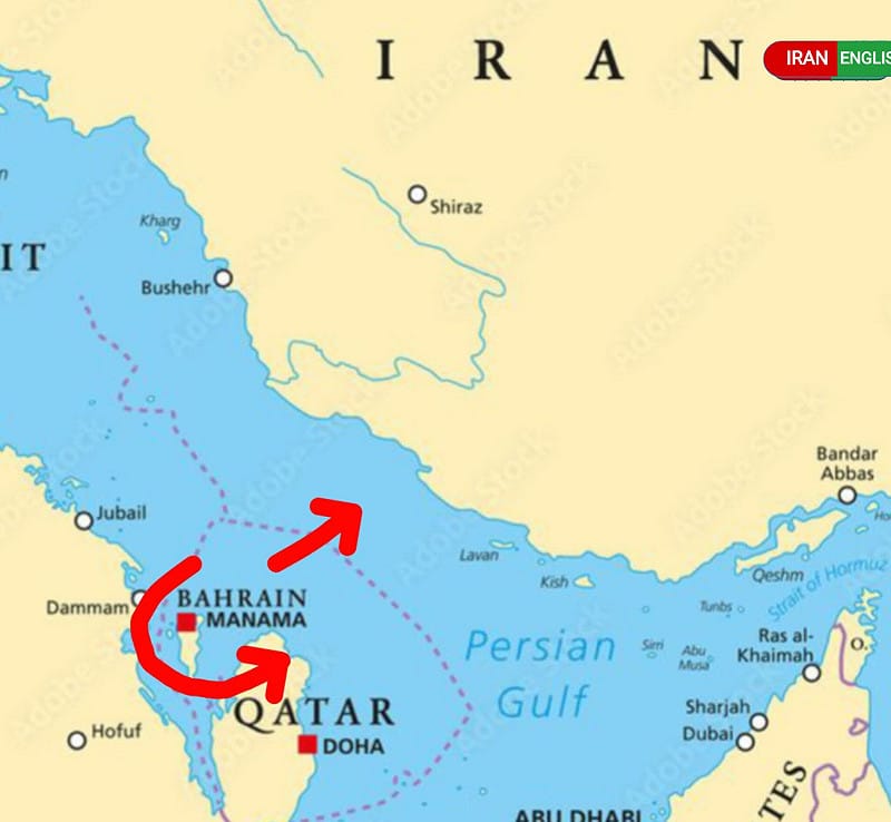 伊朗軍隊扣押了一艘為美國工作的巴林間諜船，並將其帶到伊朗海岸。&nbsp;&nbsp;&nbsp;圖：翻攝自 X / Iran English