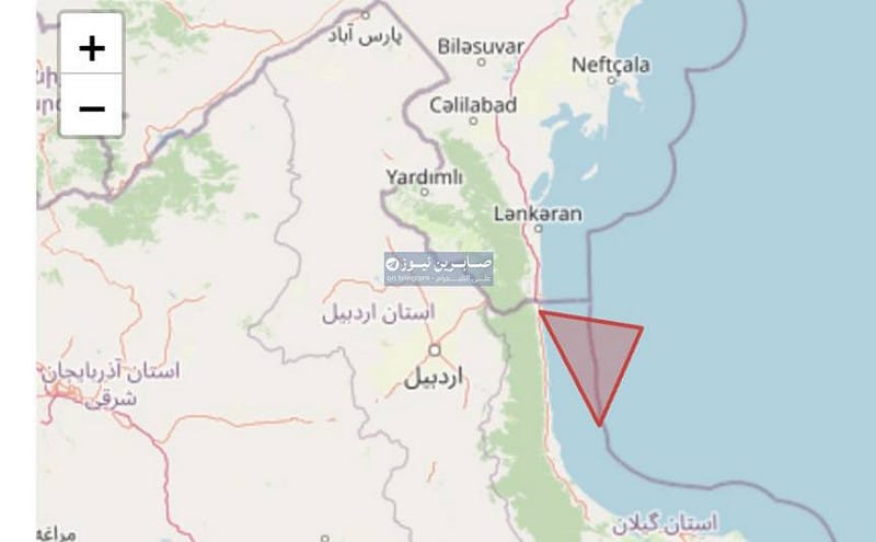 伊朗方面則在伊朗與亞塞拜然邊境發布航空通告（NOTAM），並出現伊斯蘭革命衛隊（IRGC）無人機活動。&nbsp;&nbsp;&nbsp;圖：翻攝自 X  Visioner