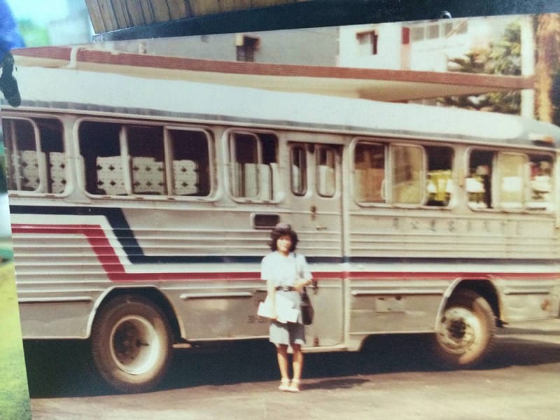 魏鳳珠曾是公路局金馬號車掌小姐。&nbsp;&nbsp;&nbsp;圖：魏鳳珠/提供