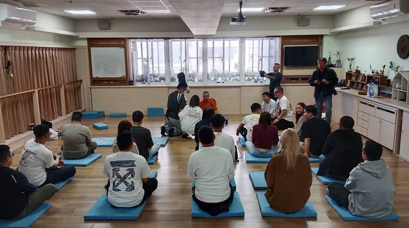 隆興師父二度訪台弘法。&nbsp;&nbsp;&nbsp;圖：孫家銘攝