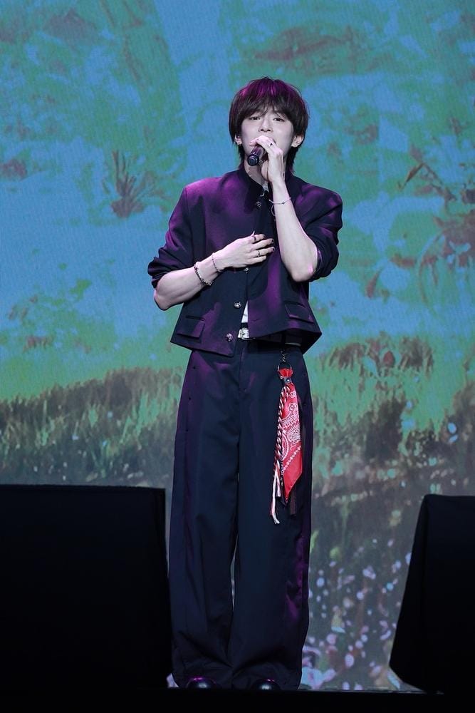 首度在台舉辦個人見面會，岡旻展現出穩健表演實力。&nbsp;&nbsp;&nbsp;圖：網銀國際影視／提供