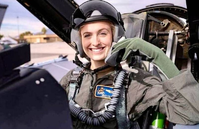 美軍女性飛行員參與轟炸伊朗的史詩憤怒行動。&nbsp;&nbsp;&nbsp;圖 : 翻攝自X /真相傳媒