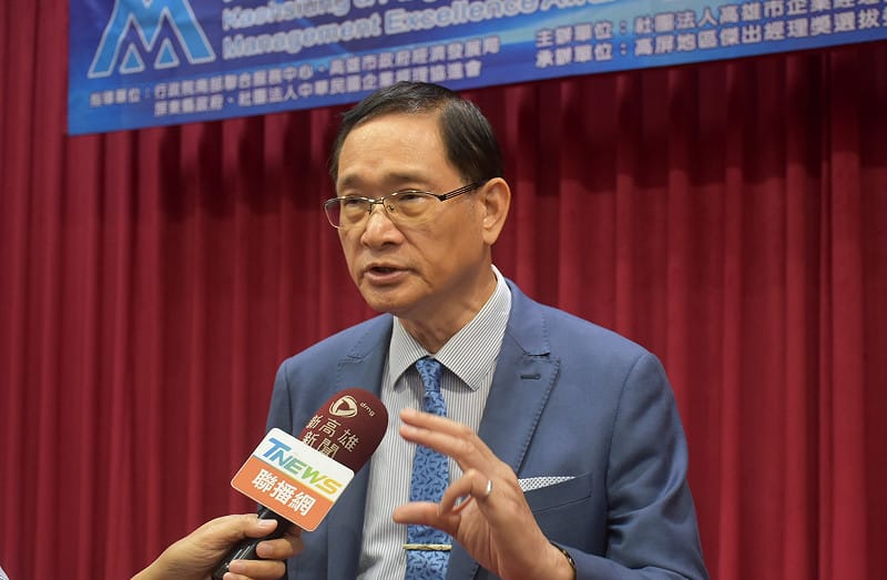 高雄市企業經理協進會理事長李建興。&nbsp;&nbsp;&nbsp;圖：孫家銘攝