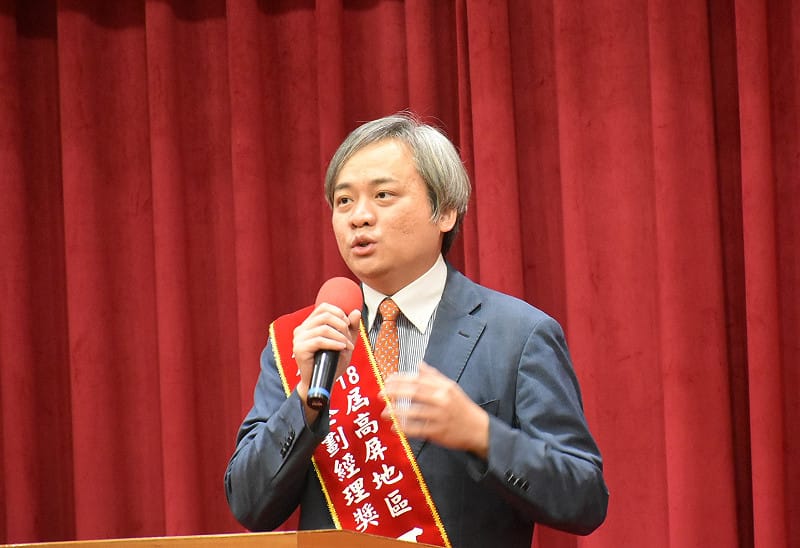 企劃經理類得獎人觀希國際法律事務所所長何星磊。&nbsp;&nbsp;&nbsp;圖：孫家銘攝