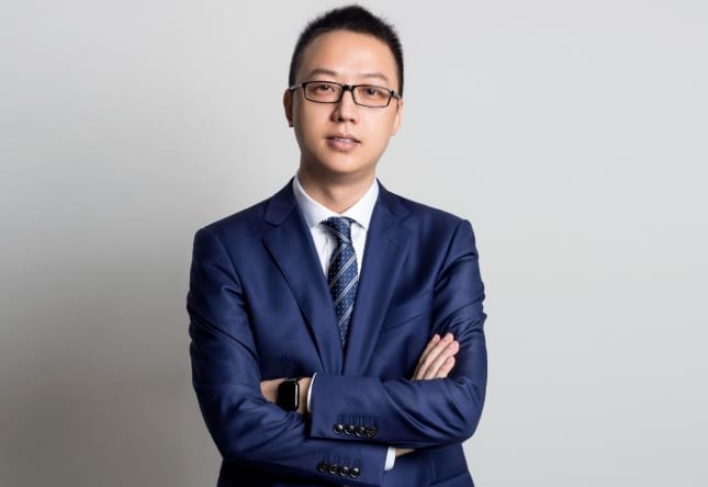  阿里巴巴CEO吳泳銘。 圖 : 翻攝自 阿里足跡 