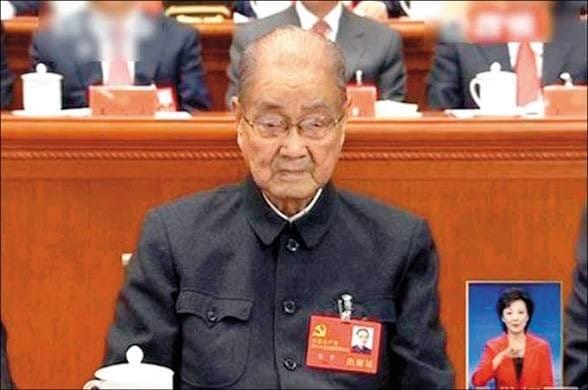  中共元老宋平在北京逝世，享年 109 歲。 圖：翻攝自Ｘ／@cskun1989 
