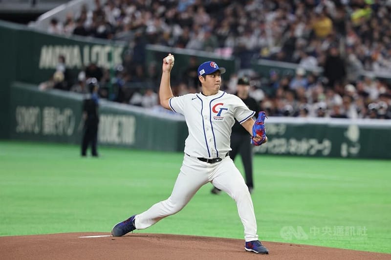 台灣隊先發投手鄭浩均（圖）。中央社記者王騰毅攝　115年3月6日&nbsp;&nbsp;&nbsp;