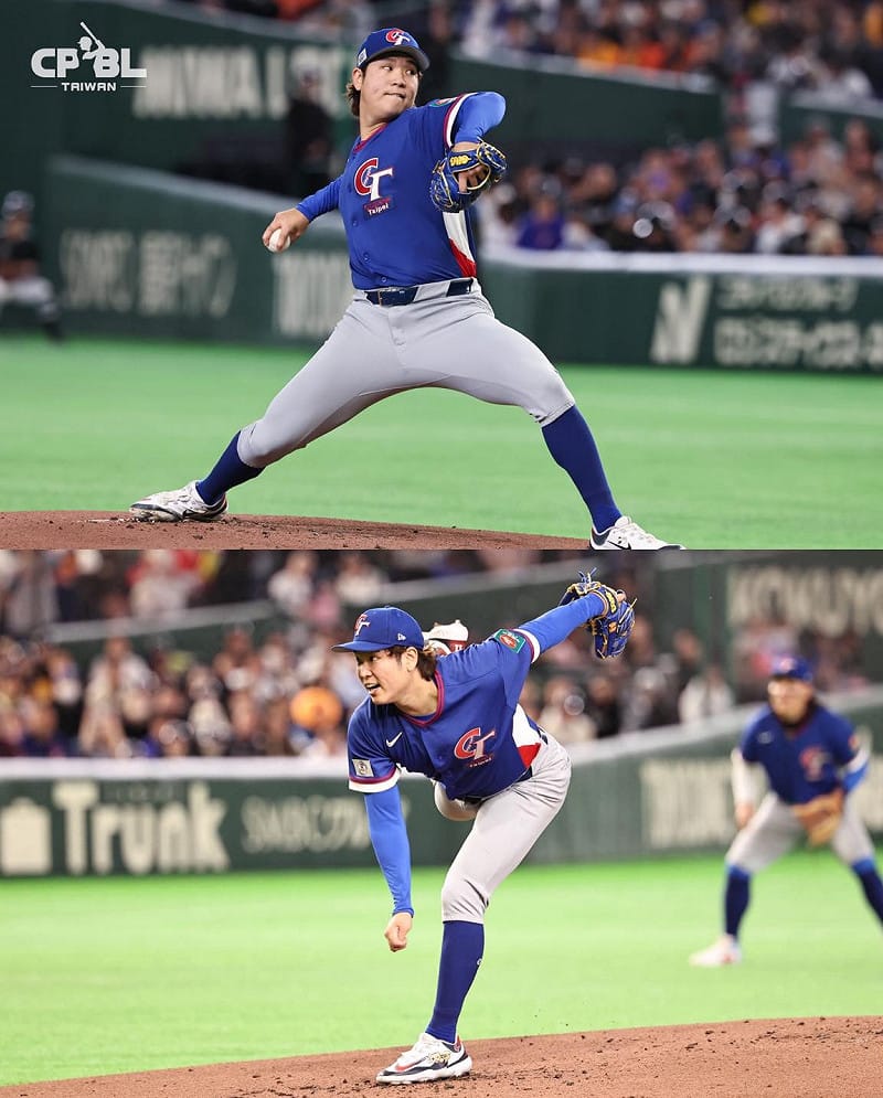 扛下先發重責的古林睿煬，用59球先發4局，投到最後手指都破皮流血了。&nbsp;&nbsp;&nbsp;圖：取自CPBL 中華職棒臉書﻿