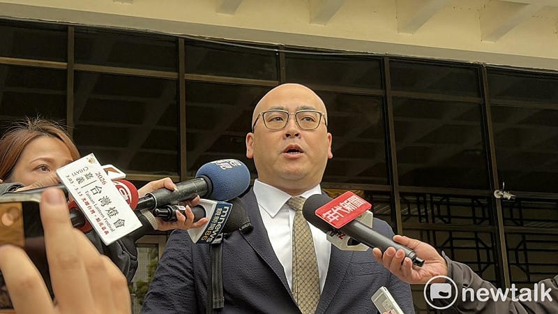 柯文哲委任律師蕭奕弘。&nbsp;&nbsp;&nbsp;圖：李宣萱 / 攝