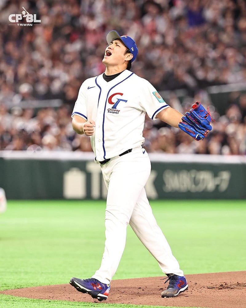 鄭浩均（圖）不保送大谷翔平，許美華大讚，比起韓國隊，台灣隊真的有guts，在滿壘的時候敢跟大谷正面對決，不像韓國隊教練，壘上有人，面對大谷寧願敬遠保送他。&nbsp;&nbsp;&nbsp;圖：取自CPBL 中華職棒臉書