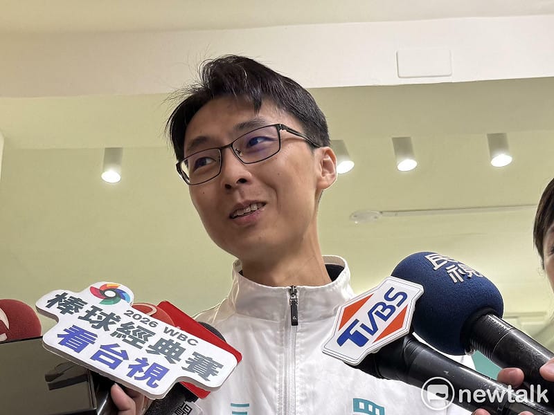 民眾黨三蘆區市議員參選人陳彥廷。&nbsp;&nbsp;&nbsp;圖：周煊惠 / 攝