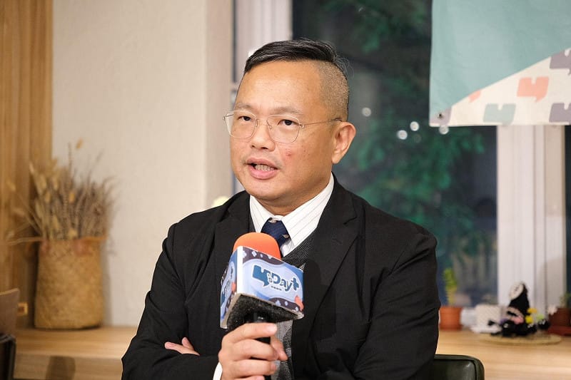 文化大學政治系兼任助理教授蕭督圜。&nbsp;&nbsp;&nbsp;圖：Y’s Day「週三青年日」提供