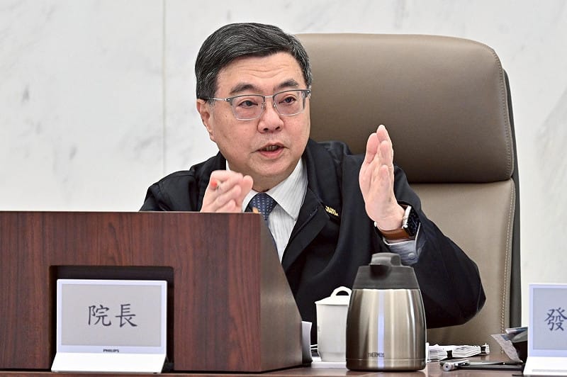 行政院長卓榮泰11日主持道安會報。&nbsp;&nbsp;&nbsp;圖：行政院提供