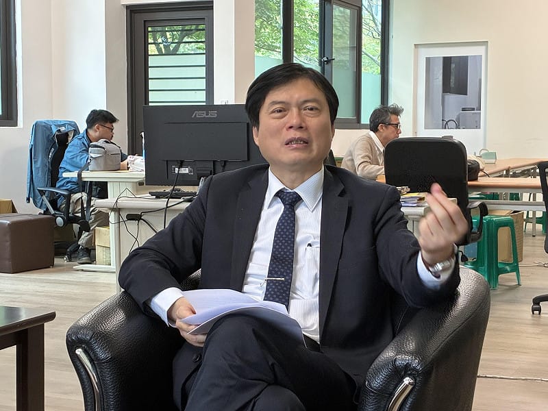  民進黨宜蘭縣長提名人林國漳坦言，宜蘭縣財政確實虛弱，且財政高度仰賴中央。 圖：詹家威/攝 