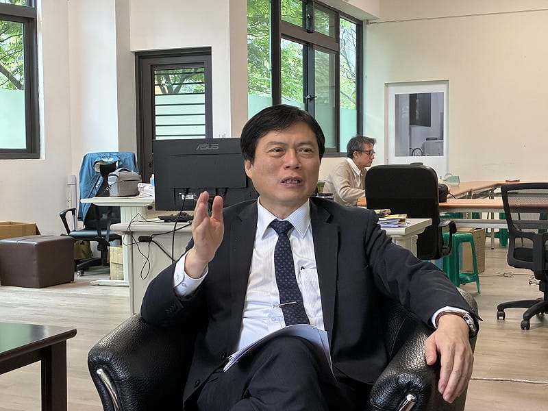 民進黨宜蘭縣長提名人林國漳：交通建設、人才留在地方，以及產業發展是未來宜蘭發展重要關鍵。&nbsp;&nbsp;&nbsp;圖：詹家威/攝