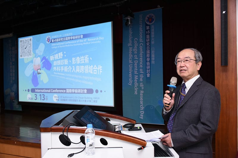 鄭景暉期望透過跨領域合作，提升診斷精準度與治療成效，改善病人生活品質。&nbsp;&nbsp;&nbsp;圖：高雄醫學大學/提供