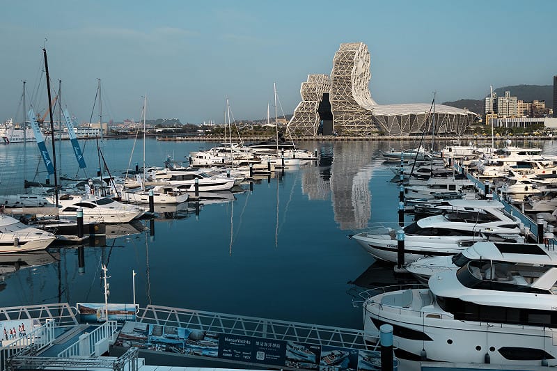 2026高雄亞果遊艇展集結來自全球21個頂尖船艇品牌、25艘豪華船艇。&nbsp;&nbsp;&nbsp;圖：亞果遊艇集團/提供