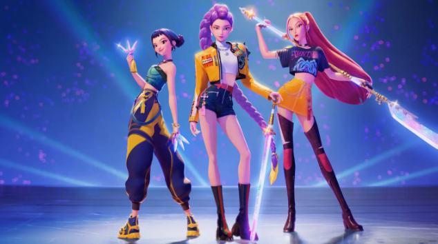 本屆奧斯卡「最佳動畫獎」由Netflix動畫大片《Kpop獵魔女團》強勢奪下。&nbsp;&nbsp;&nbsp;圖：翻攝自Netflix IG